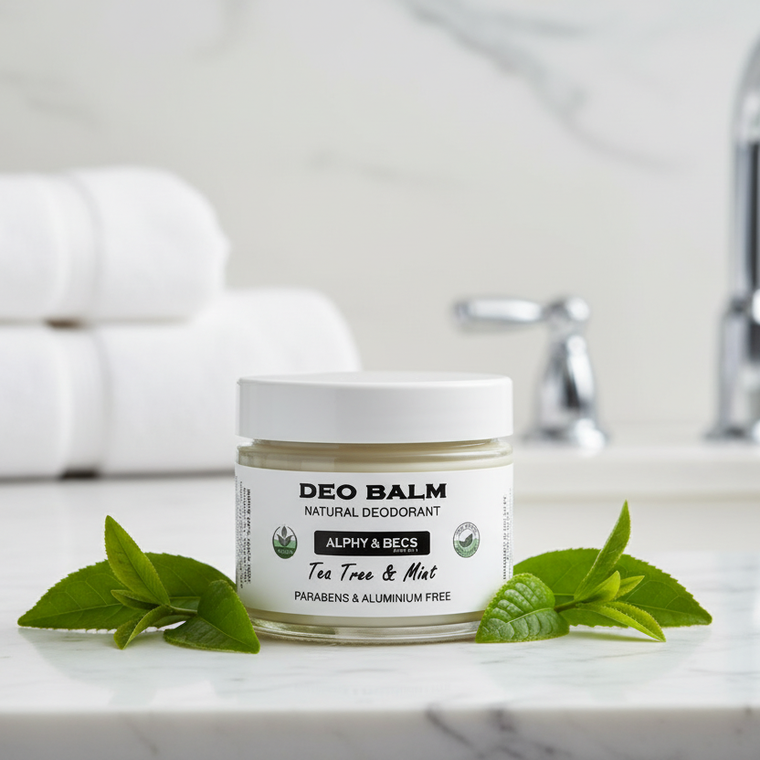 Natural Deodorant - Tea Tree & Peppermint - 30ml