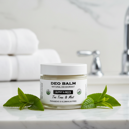 Natural Deodorant - Tea Tree & Peppermint - 30ml
