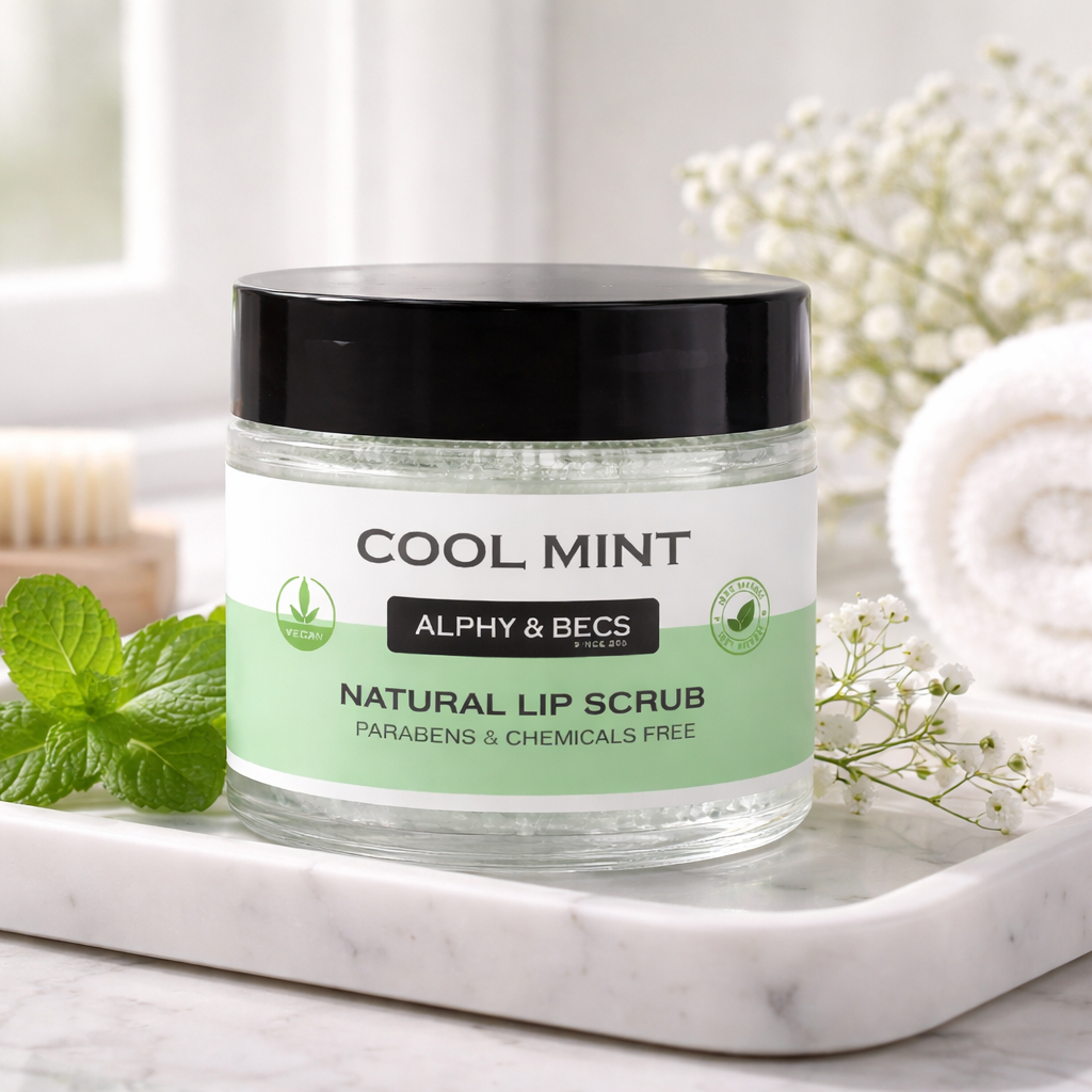 Sugar Lip Scrub - Cool Mint - Vegan - 60gr.