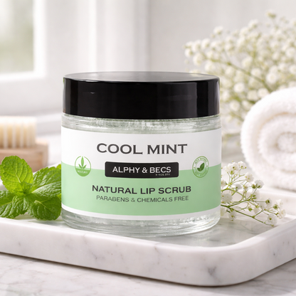 Sugar Lip Scrub - Cool Mint - Vegan - 60gr.