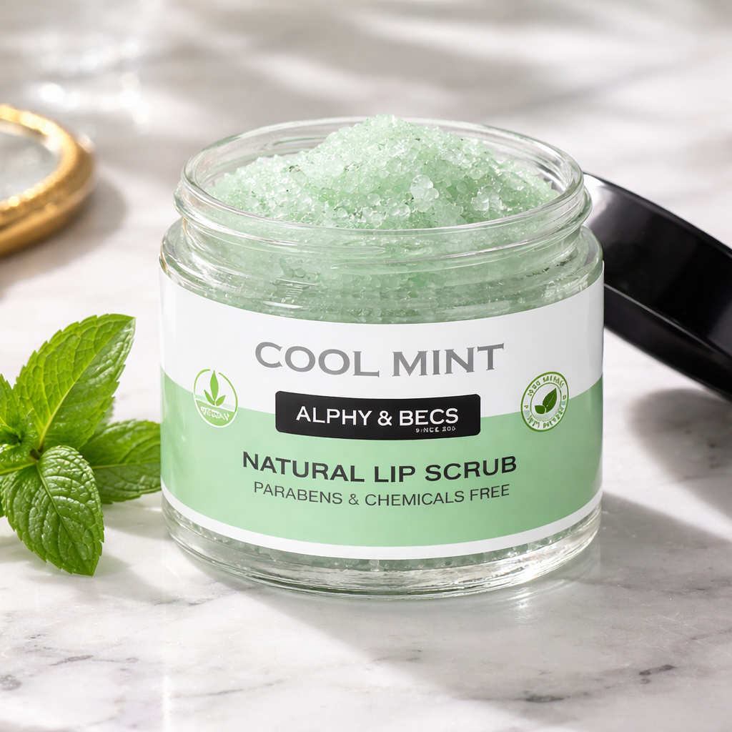 Sugar Lip Scrub - Cool Mint - Vegan - 60gr.