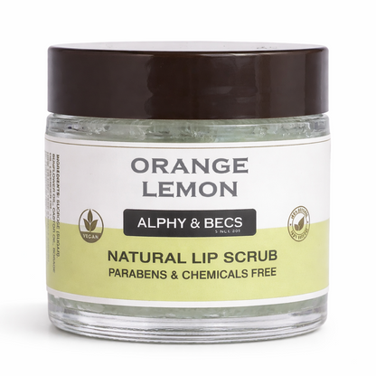 Sugar Lip Scrub - Orange & Lemon - Vegan - 60gr.