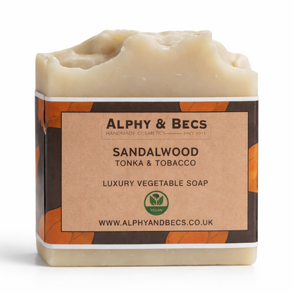 Sandalwood Tonka & Tobacco Luxury Natural Soap