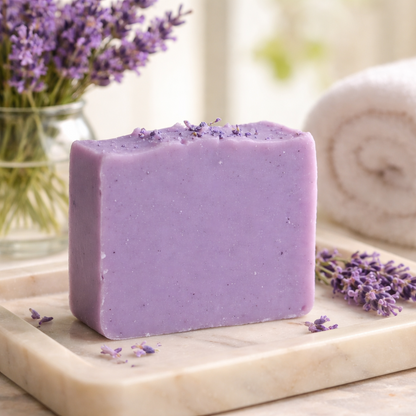 Organic Lavender Herbal Soap