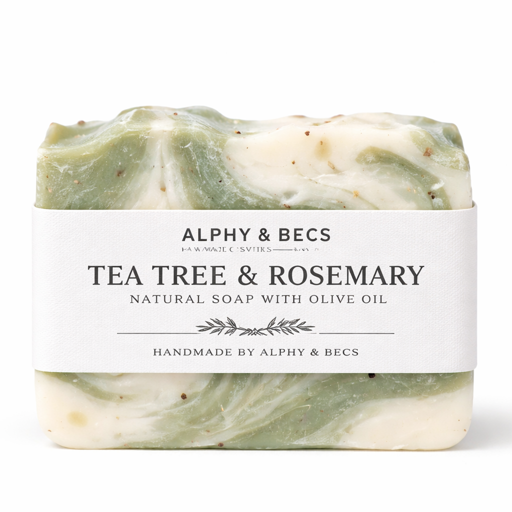 Tea Tree & Rosemary Aromatic Herbal Soap