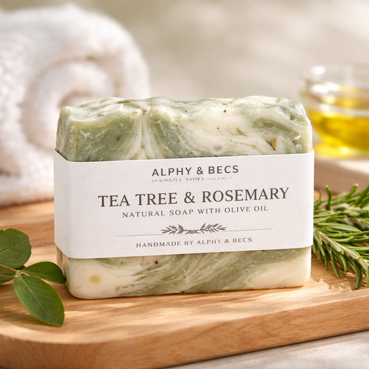 Tea Tree & Rosemary Aromatic Herbal Soap