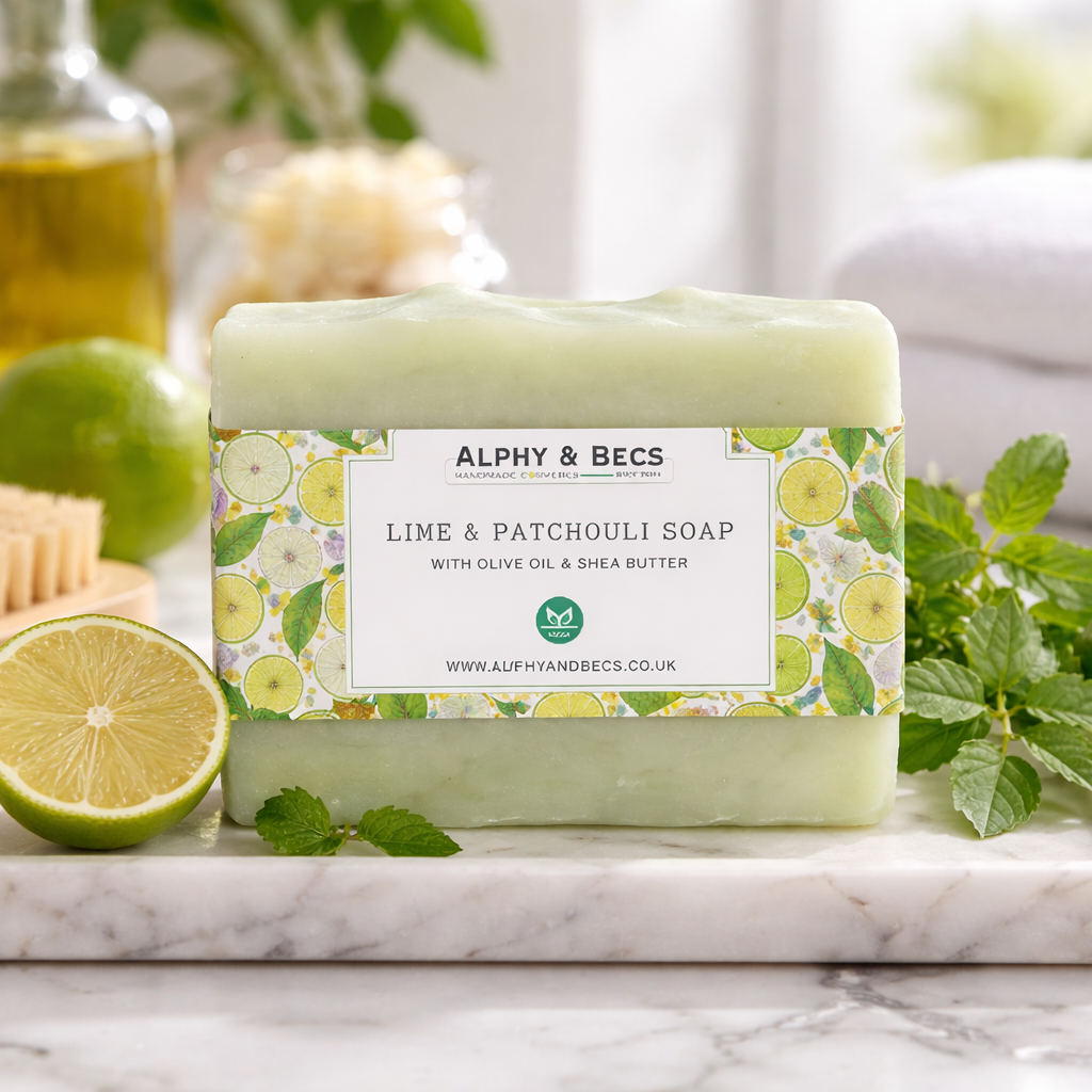 Lime & Patchouli - Natural Zesty Soap - 110gr.