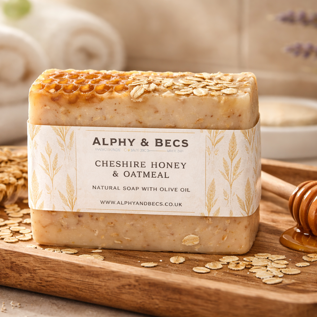 Cheshire Honey & Organic Oats Natural Soap