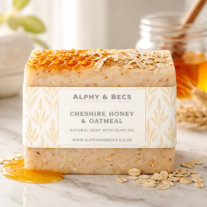 Cheshire Honey & Organic Oats Natural Soap