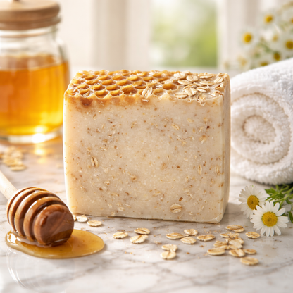 Cheshire Honey & Organic Oats Natural Soap