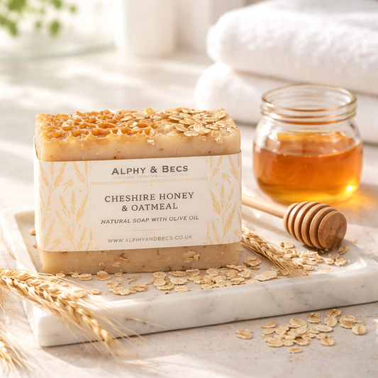 Cheshire Honey & Organic Oats Natural Soap