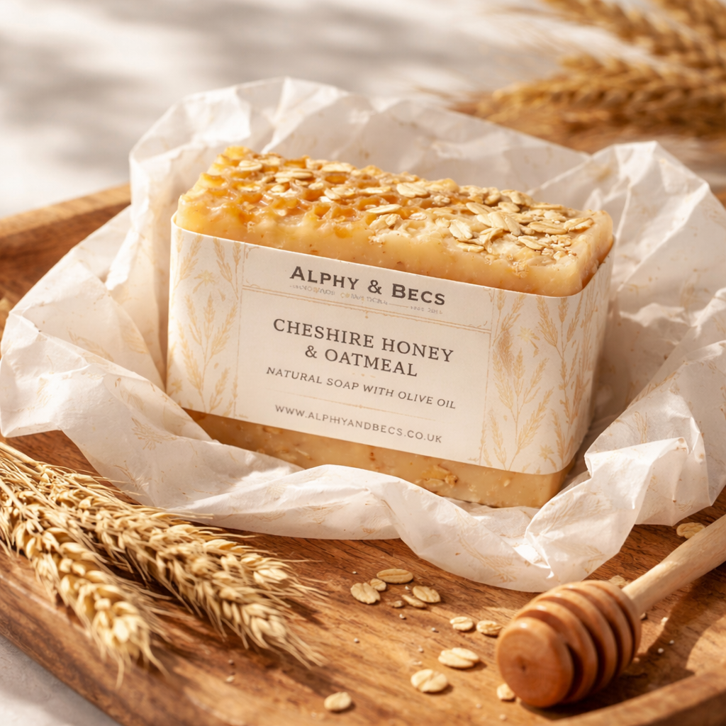 Cheshire Honey & Organic Oats Natural Soap