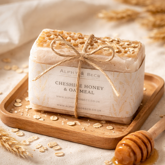 Cheshire Honey & Organic Oats Natural Soap