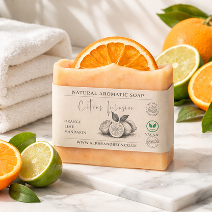 Citrus Infusion  Natural Soap