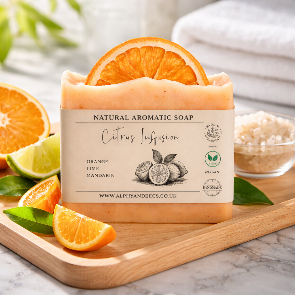 Citrus Infusion  Natural Soap