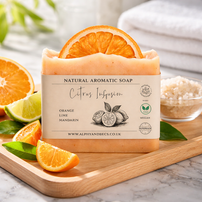 Citrus Infusion  Natural Soap