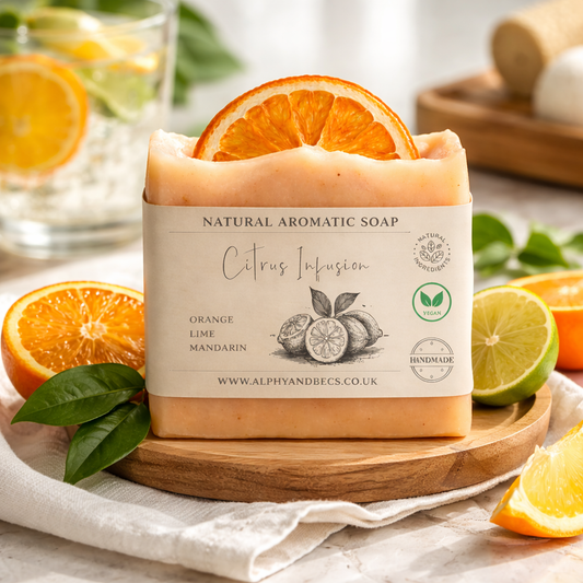 Citrus Infusion  Natural Soap