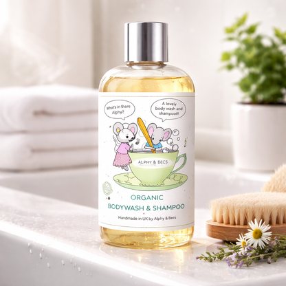 Baby Organic Body Wash & Shampoo