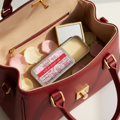 Natural Solid Perfume for Women - ROSE