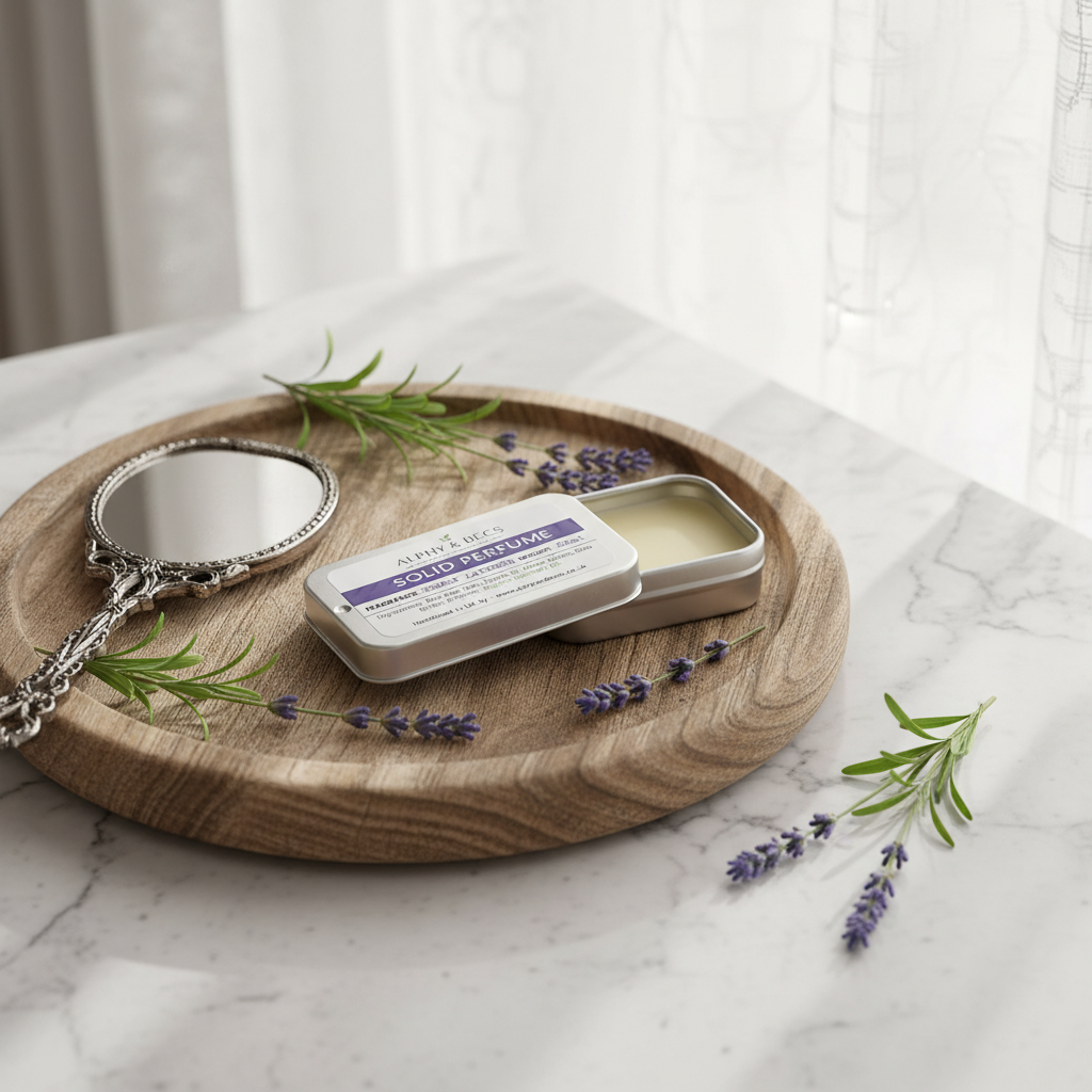 Natural Solid Perfume for Women - SIMPLY LAVENDER