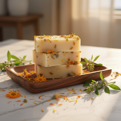 Patchouli Organic Soap with Calendula
