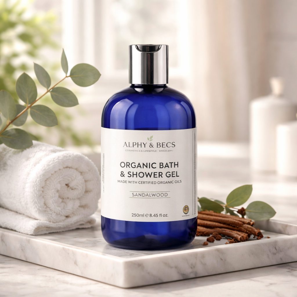 Sandalwood - Organic Bath & Shower Gel