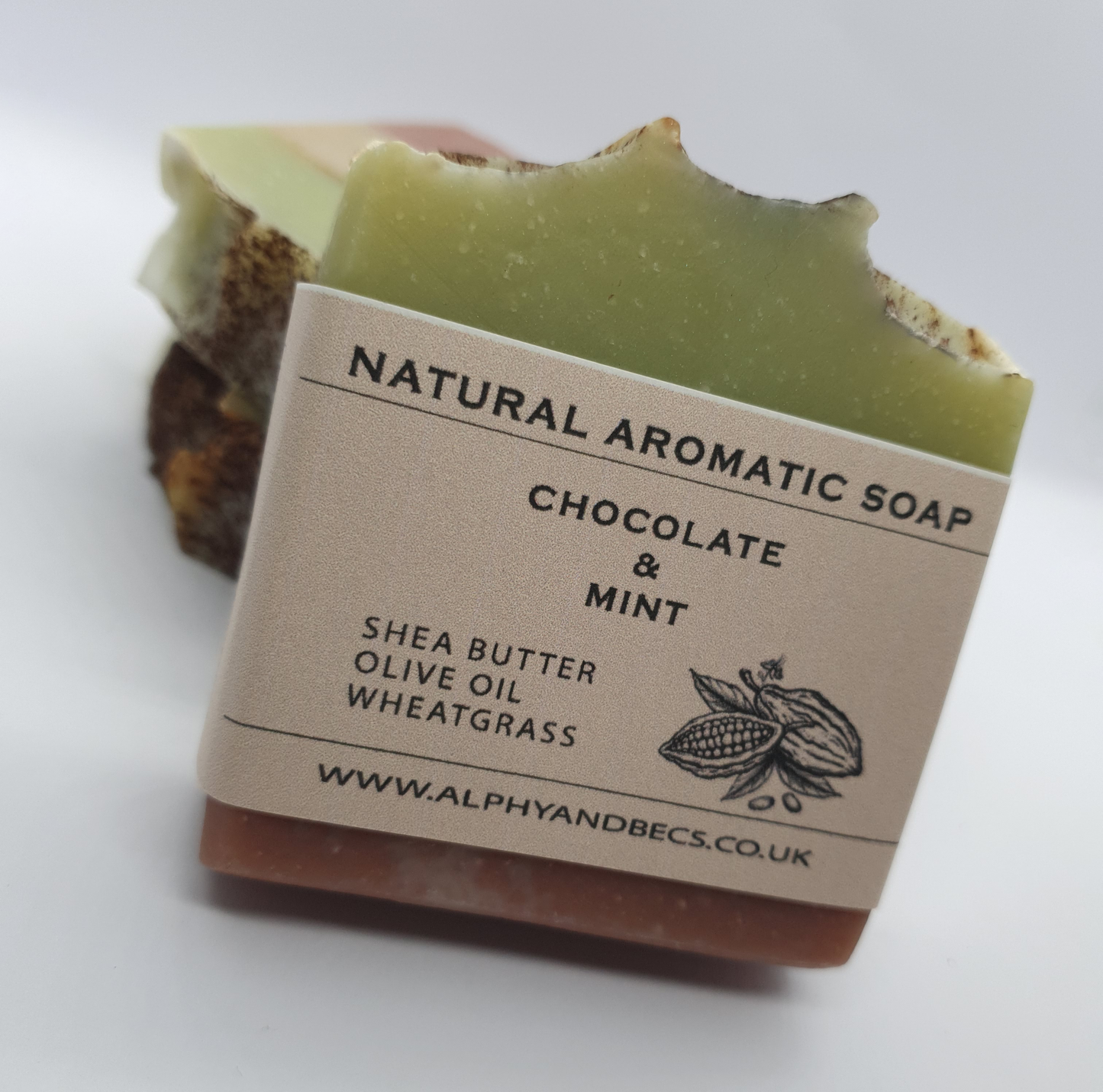 Dark Chocolate & Mint - Natural Aromatic Soap