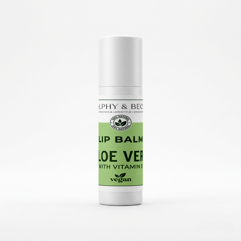 Aloe Vera Vegan Lip Balm - Fragrance/Colour Free