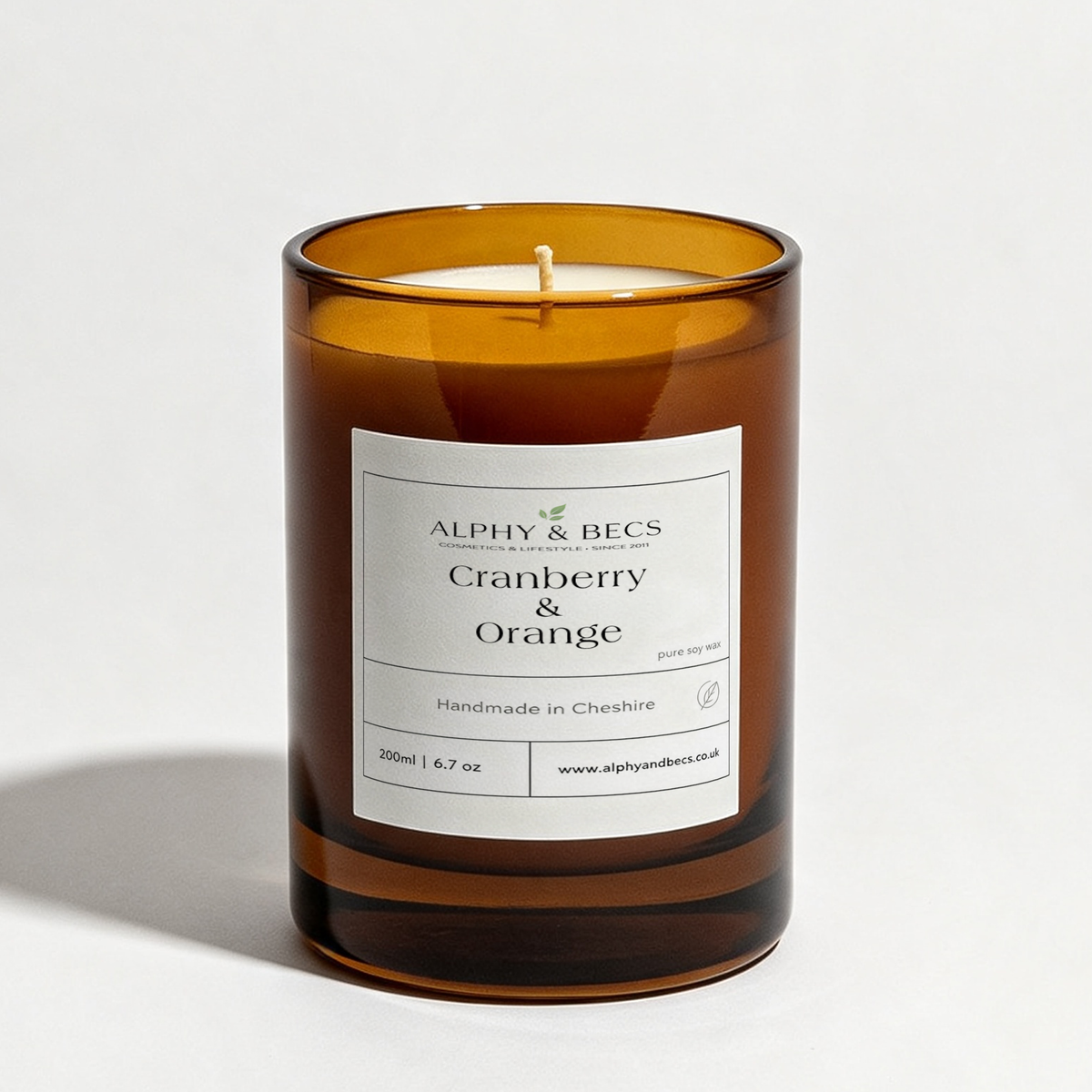 Cranberry & Orange - Aromatic Candle