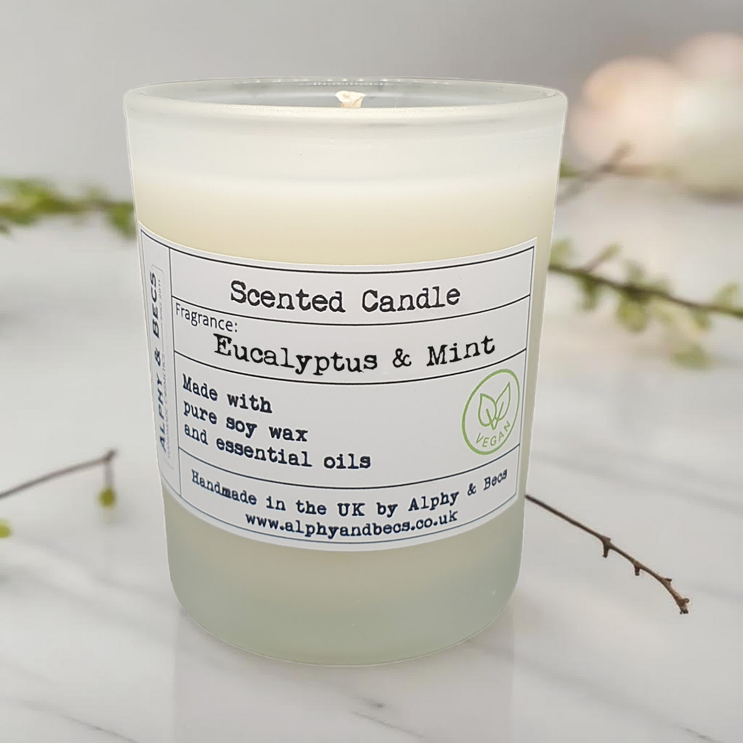 Eco-Soy Candle - Eucalyptus & Mint - 75ml