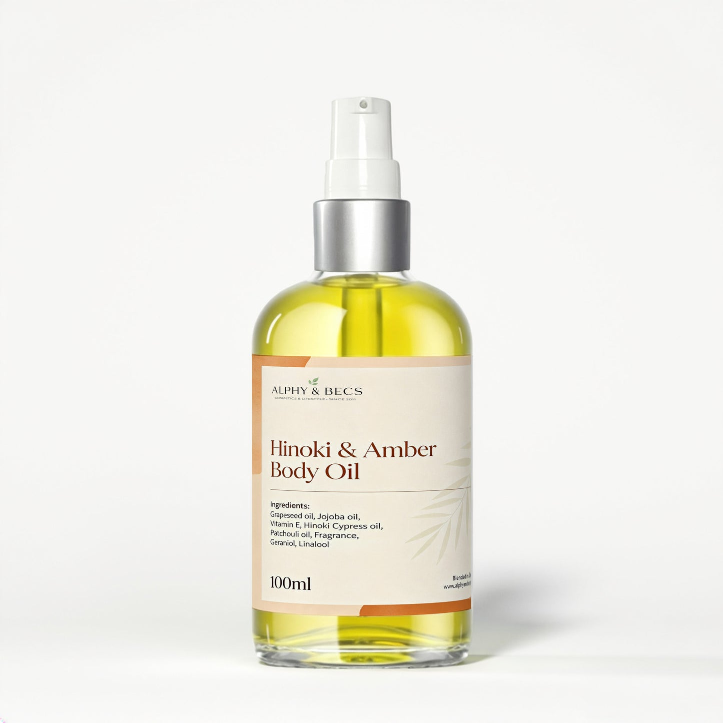 Hinoki & Amber Body Oil