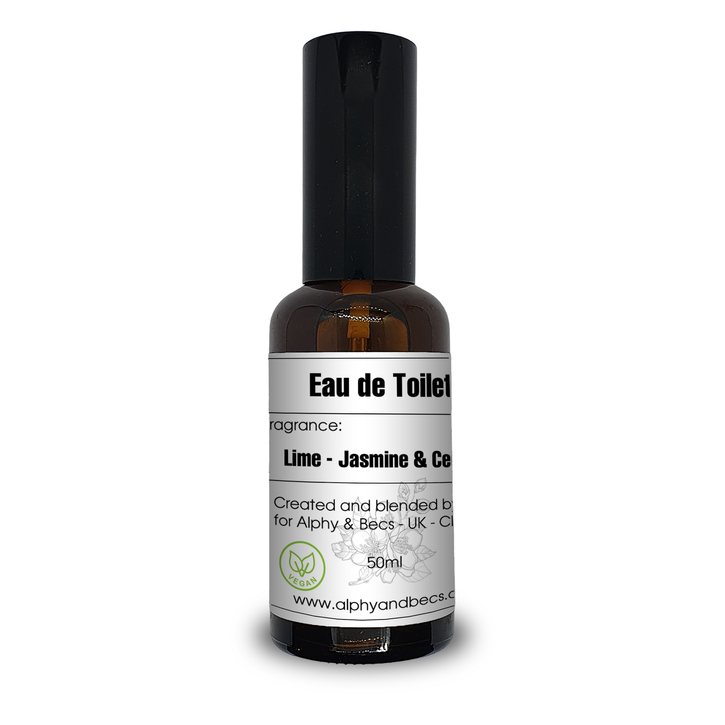 Lime - Jasmine & Cedar - Eau De Toilet - 50ml
