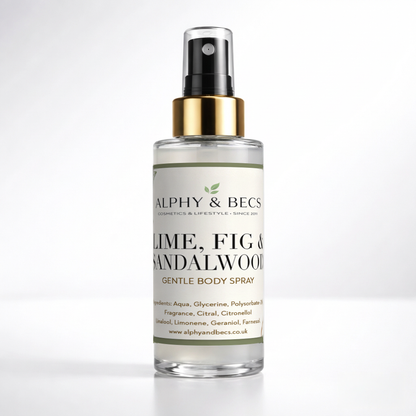 Lime, Fig & Sandalwood - Gentle Body Spray