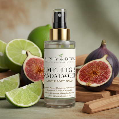 Lime, Fig & Sandalwood - Gentle Body Spray
