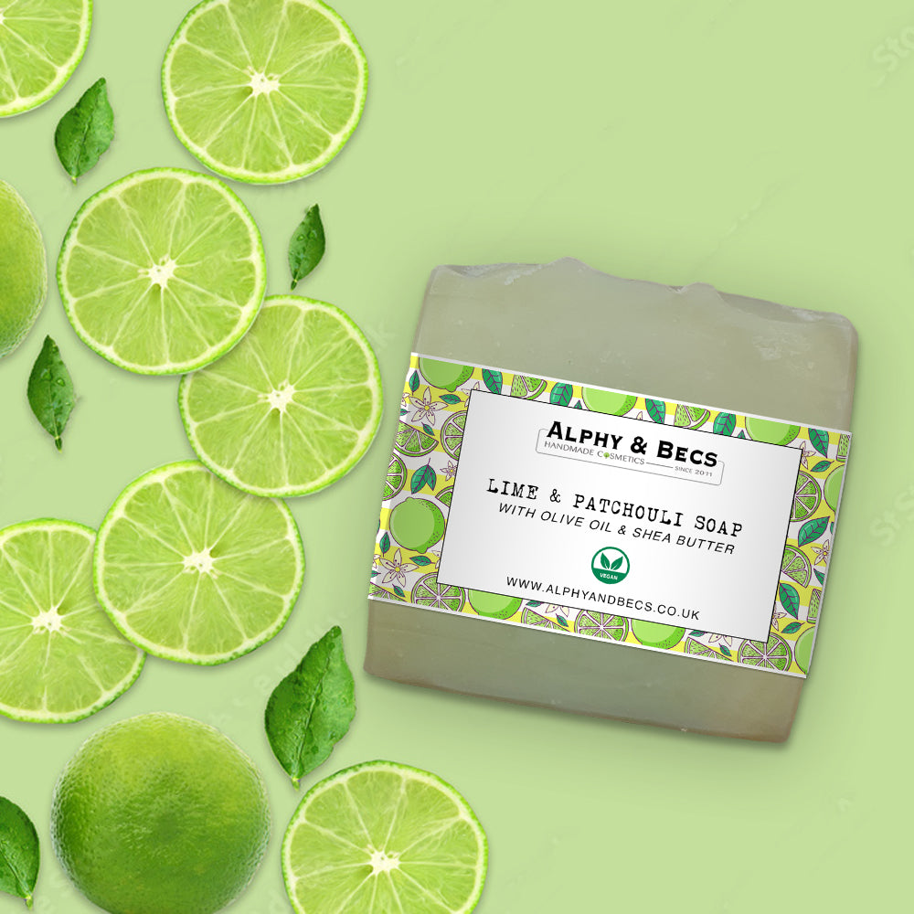 Lime & Patchouli - Natural Zesty Soap