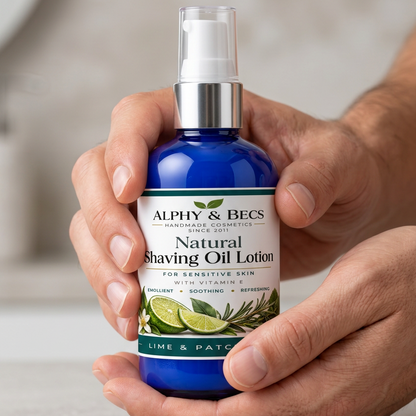 Lime & Patchouli - Natural Shaving Oil