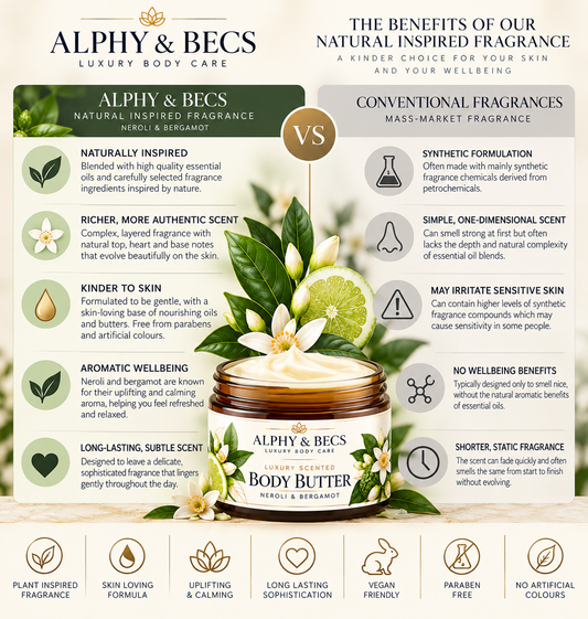 NEROLI & BERGAMOT - LUXURY SCENTED BODY BUTTER