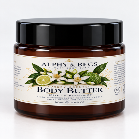 NEROLI & BERGAMOT - LUXURY SCENTED BODY BUTTER
