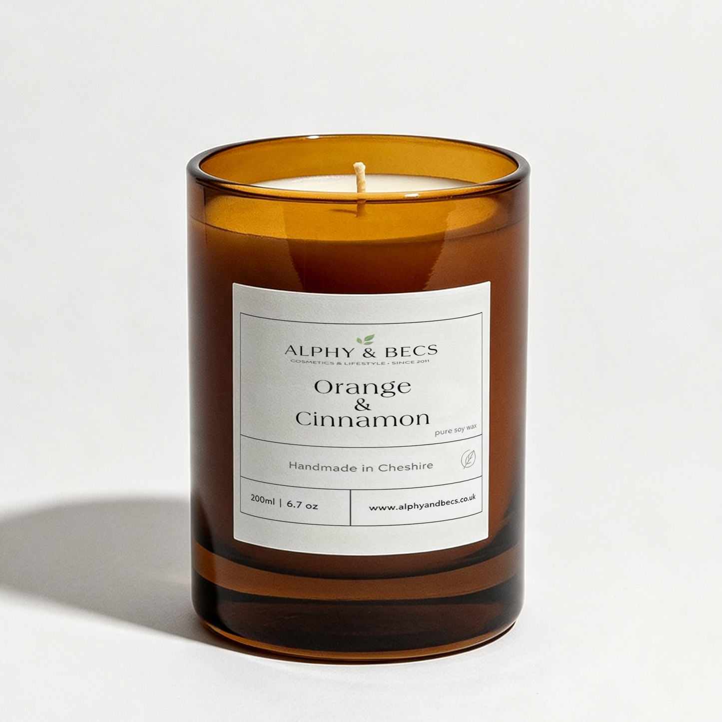 Orange & Cinnamon - Aromatic Candle