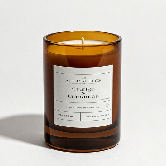 Orange & Cinnamon - Aromatic Candle