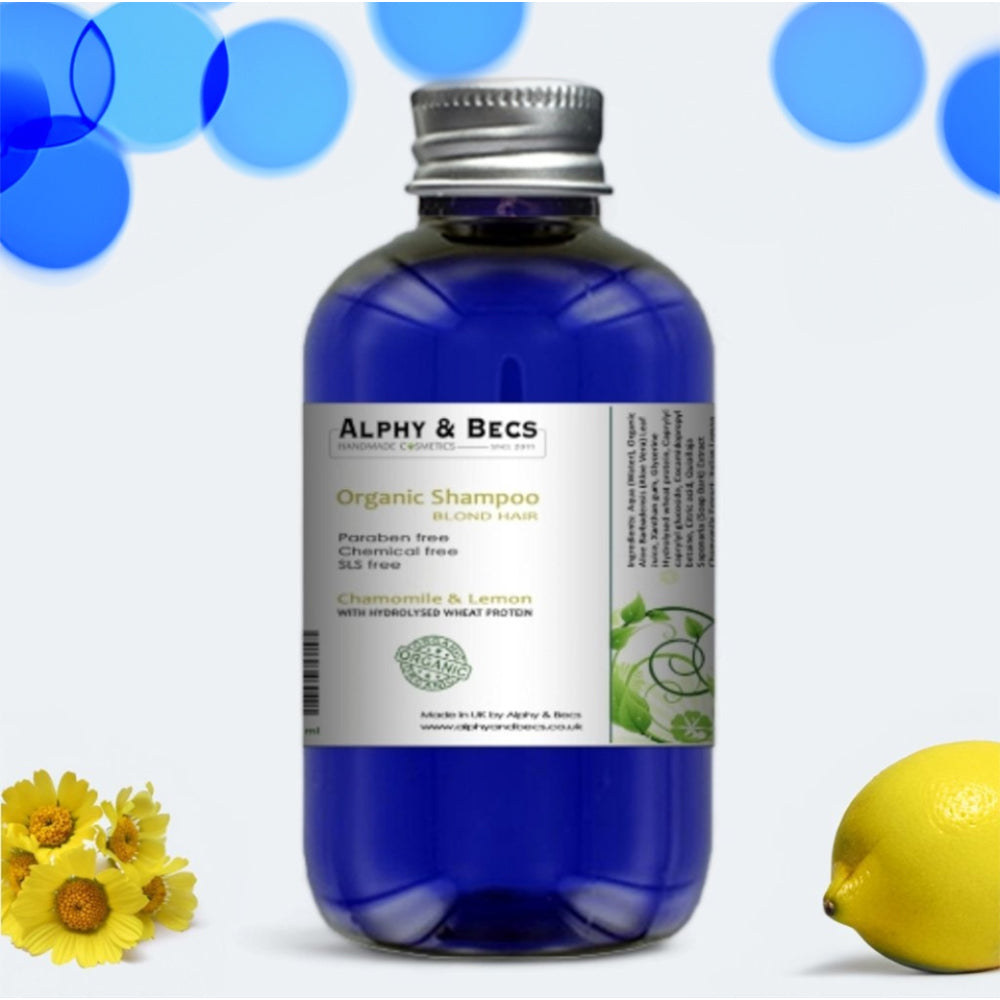 Organic Shampoo - Chamomile & Lemon - 250ml