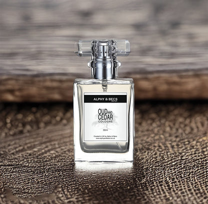 Oud and Cedar - Cologne - Unisex - 30ml