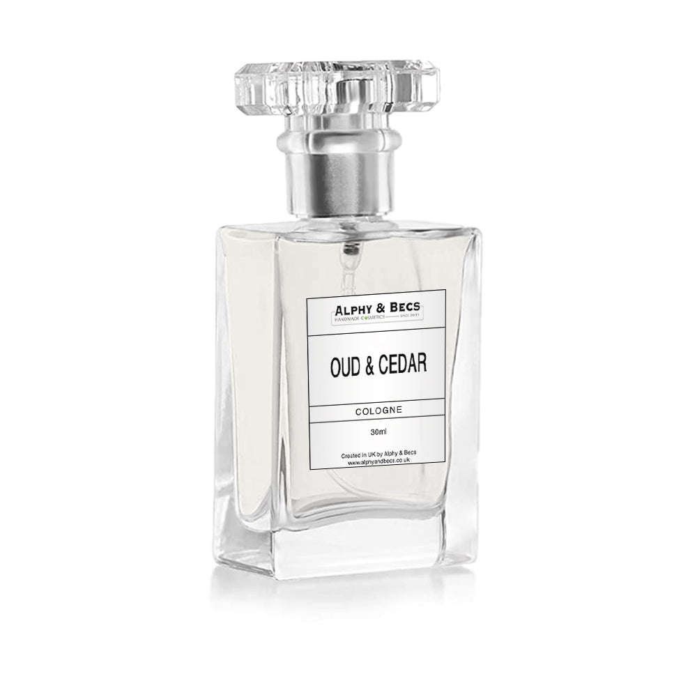 Oud and Cedar - Cologne - Unisex - 30ml