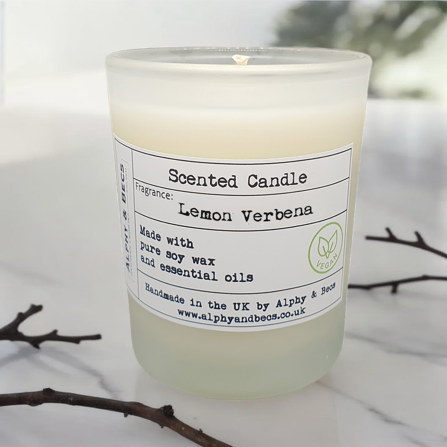 Eco-Soy Candle - Lemon Verbena - 75ml