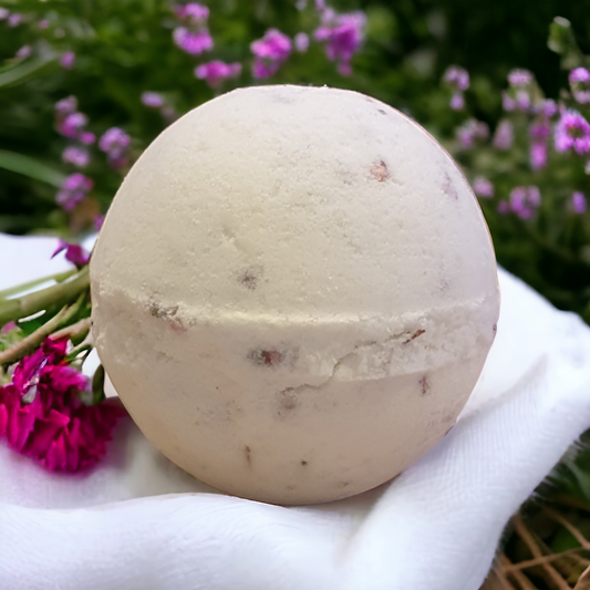 Vegan Bath Bombs - Heather - With Epsom Salts - 3 x 80gr