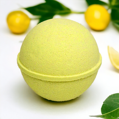 Vegan Bath Bombs - Lemon & Lime - 3x 80gr.