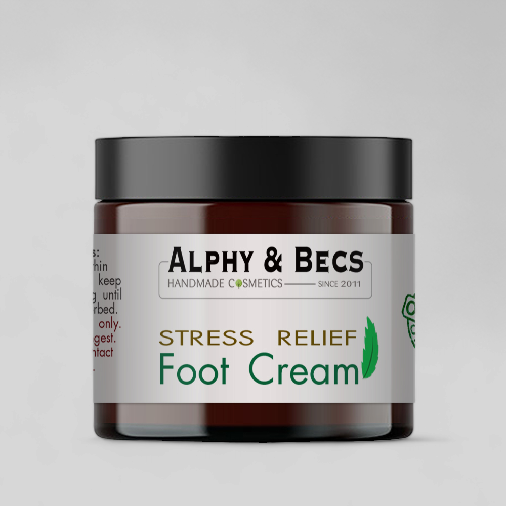 Organic Foot Cream - Lavender - Cypress - Peppermint -