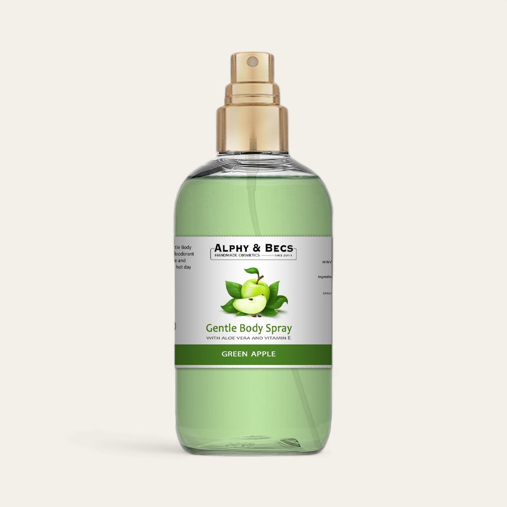 Gentle Body Spray - Green Apple - 100ml