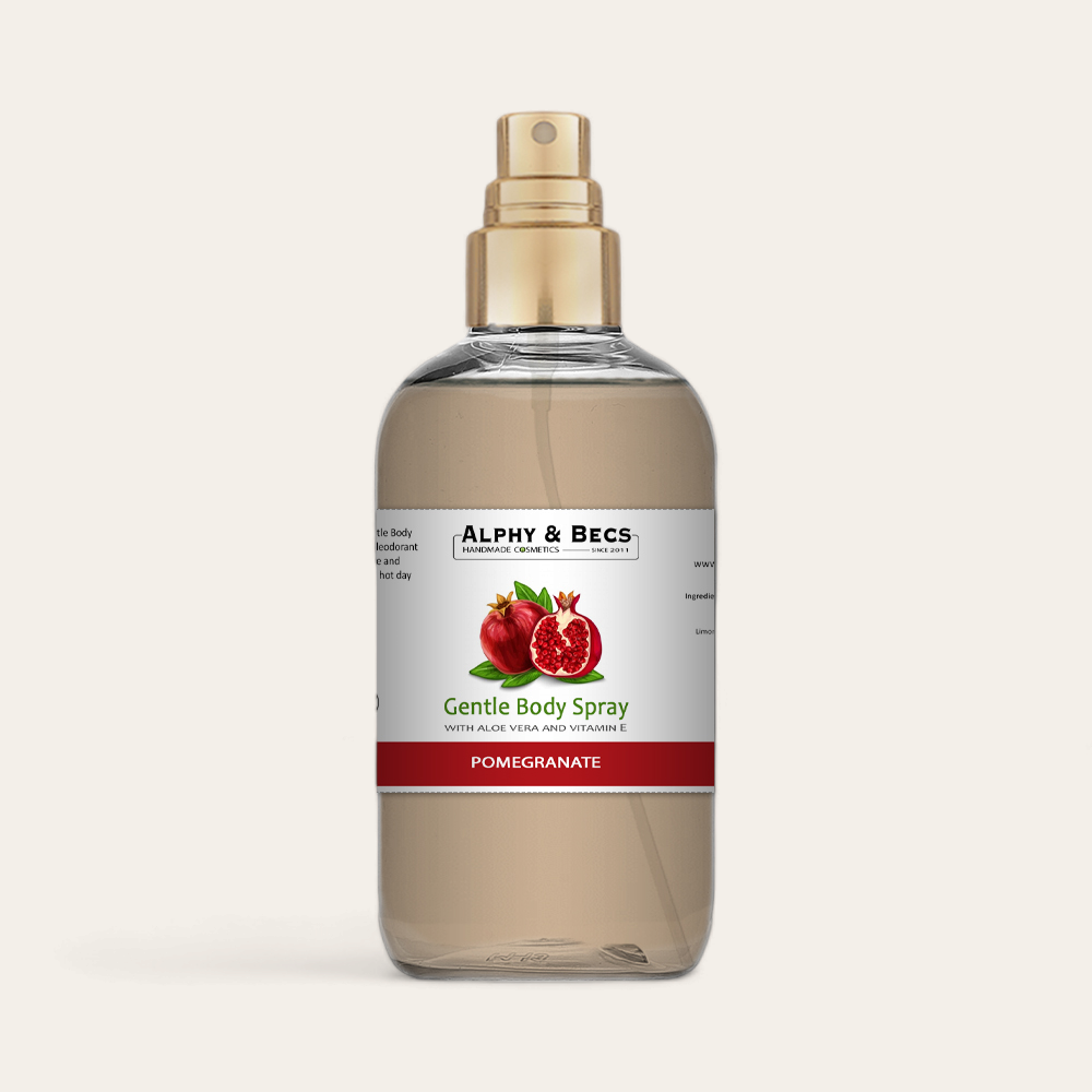 Gentle Body Spray - Pomegranate - 100ml