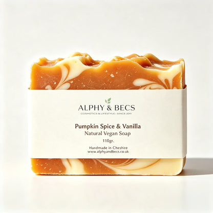 Pumpkin Spice & Vanilla - Natural Vegan Soap